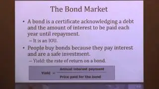 Economics 204 - October 23, 2014 - Dr. Robert Eyler