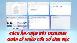 Скрытие и отображение кнопки просмотра задач всего за 5 секунд &mdash; управление несколькими рабочими ...