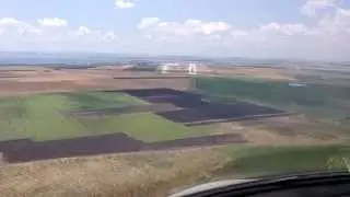 WORLD AIRPORTS: landing on rwy 22 in burgas Bulgaria LBBG