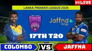 JAFFNA KINGS VS COLOMBO STRIKERS LIVE || JK VS CS LIVE || LANKA PREMIER LEAGUE LIVE || LPL LIVE