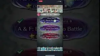 Fire Emblem Heroes - A&F Bound Hero Battle (Infernal)