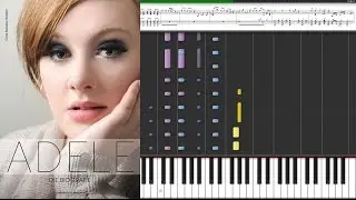Adele - Rolling in the deep / Piano Tutorial Piano Cover - Sheet Music