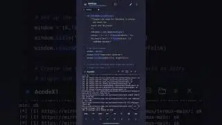 How to run GUI apps on Acode Code Editor? 
