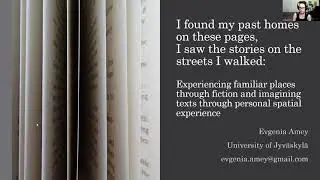 Evgenia Amey (Session 8) Familiar places through fiction
