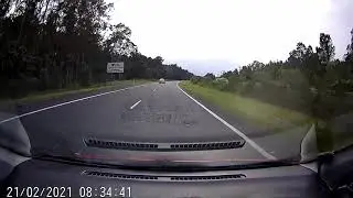 Tyre Blowout - In-Car View