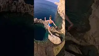 Girl jumped out of the cliffs in Gozo!