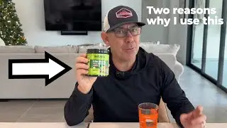 Two reasons why I use this raw greens powder.