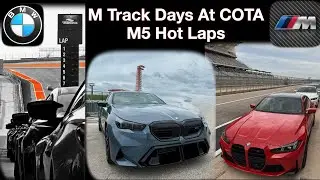 BMW M5 Hot Lap at COTA M TRACK DAYS 2025