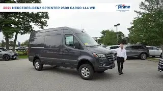 2021 Mercedes-Benz Sprinter 2500 Cargo 144 WB | Video Tour with Roger