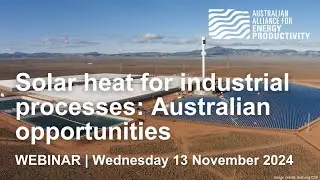 Solar thermal heat opportunities for industrial processes