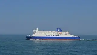Ferry return Dover - Dunkerque / D&uuml;nkirchen and the White Cliffs of Dover
