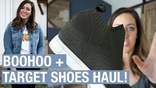 Boohoo Clothing + Target Shoes Try On HAUL + Review