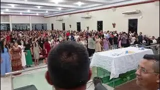 Culto de seramento da vigília na assembleia de Deus de capitão poço Pará 