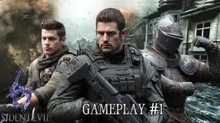 Resident Evil 6 Chris Gameplay Comentada #1