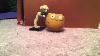 Plants vs zombies stop motion