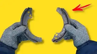 Cool tool from old car brake pads! Классный инструмент из старых тормозных колодок!