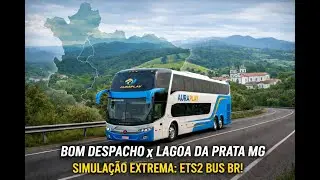 PÉ NA ESTRADA: O Realismo de Minas Gerais no Euro Truck Simulator 2!