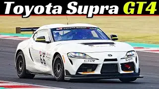 2020 Toyota GR Supra GT4 - Kateyama Test Days Misano, 430Hp 3.0-Litre Twin-Scroll Turbo Engine Sound