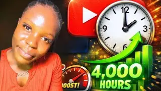 Newest Way to Get 4,000 Watch Hours FAST & Monetize Your Channel (2026)