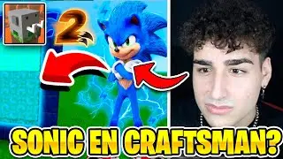 LO NUEVO SONIC EN CRAFTSMAN REACCION AL VIDEO DE MRFRED (EPICO)