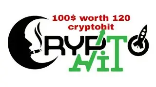 Cryptohit Airdrop 100$ worth 120 Tokens Must join !!.. 10$ per refer