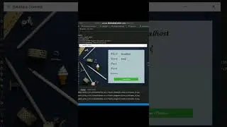 GUI Database Connection Form Python 