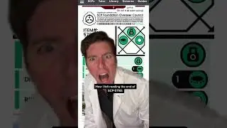 How I felt reading SCP-5798 #drsherman #site42 #scp