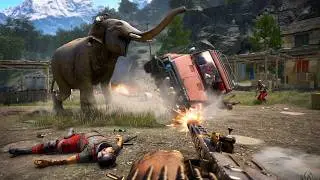 Far Cry 4 Gameplay – THIS GAME IS PURE CHAOS 😱🔥 💥 Day -4