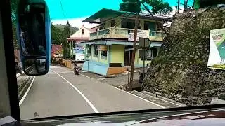 Trip Report Naik Bus Blue Star Melewati Jalan Sempit
