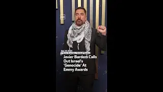 Javier Bardem Calls Out Israel&rsquo;s &lsquo;Genocide&rsquo; At Emmy Awards