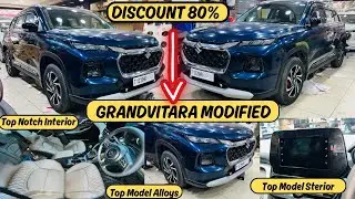 Grand Vitara 2025 Sigma Genuine Accessories With Price | Grand Vitara Sigma To Alpha Modified 
