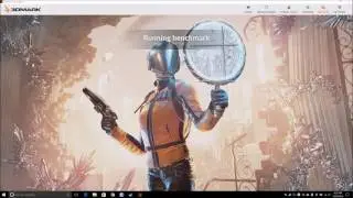 3D Mark Demo 1070 Laptop ASUS GL502VS (GPU Overclocked, and Warm)