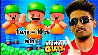 100 RS Price per match 10rs STUMBLE GUYS Maari Gaming #live #youtube #gamer #stumbleguys #funnygame