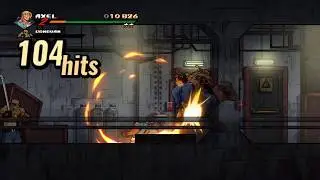 Streets of Rage 4 Stage 3 - Cargo Ship Axel Mania S Rank