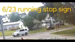 HABITUAL OFFENDER running stop sign Momence. IL plates N32 5794