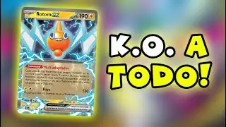 🔥 ¡MAZO ROTOM: BARATO pero PEGA RIDÍCULO! 😱 | El mazo más fácil y sólido de Llamas Fantasmales