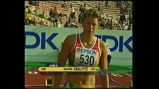 ARD 04.08.2001 Sport Leichtathletik WM Gerhard Delling Gerd Rubenbauer