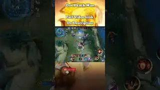 Aldous One Punch Man - Full Damage Build #mlbb #shorts #aldous
