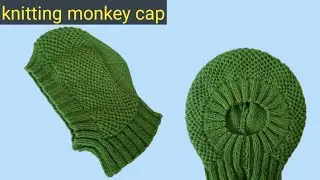 Knitting monkey cap/Woolen Cap design/bunai ka topi /Dipaknitting cap tutorial 2025)