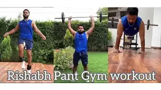Rishabh Pant Gym workout | Cricket