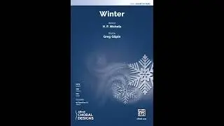 Winter (SAB), by Greg Gilpin &ndash; Score & Sound