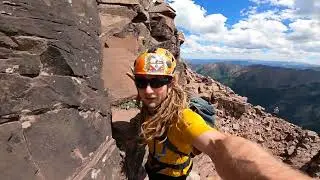 #21 Pyramid Peak via The Northeast Ridge w/ Mikey in Maroon Bells - Zimba&rsquo;s Wild in the Wilderness