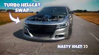 TURBO HELLCAT SWAP IDLE CLIP!! *NASTY*