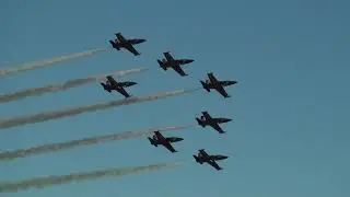 2015 Breitling Jet Team Abbotsford Air Show (Friday Twilight show)