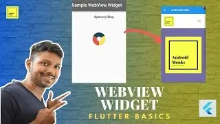 Flutter Webview Widget | Accessing Websites in Flutter | Flutter tutorial