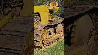 Гусеничный трактор Oliver OC-6 #трактор #бульдозер