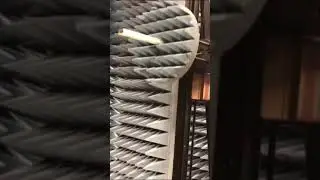 World's Quietest Place | Antenna Testing Anechoic Chamber #shorts #viral #trending #shortsvideo