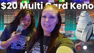 Playing $20 on Multi Card Keno at M Resort and Casino - Henderson, NV