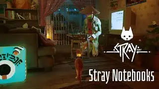 All Notebook locations in The Slums | Stray Gameplay