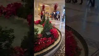 Las Vegas Bellagio Hotel Decommissioning Christmas Garden, Preparing for Luna New Year Theme#travel